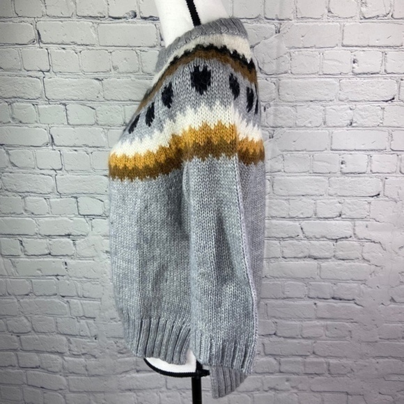 H&M Sweater Top Womens Size XS Crew Neck Knit Three Quarter Sleeve - Picture 8 of 11